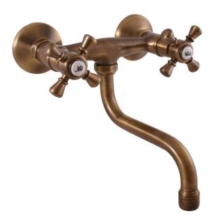 Смеситель для кухни Rav Slezak Morava Retro MK301.5/21SM бронза